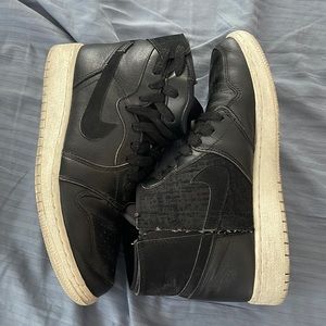 Black Nike Womens high tops